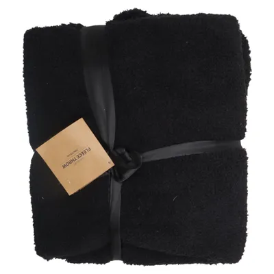 Couverture (Noir) de Jysk Polyester