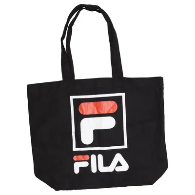 Canvas tas (Zwart, Meerkleurig) van Fila Katoen