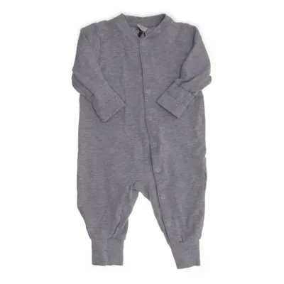 Sparkedragt (Grå) fra Lindex Baby Bomuld, Elastan, Viscose