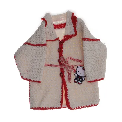 Cardigan (Wit, Rood) van Hello Kitty