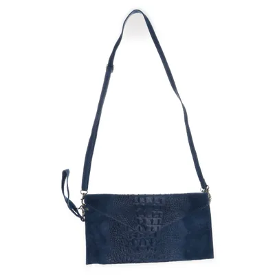 Shoulder-bag (Blue) from Borse in Pelle Leather