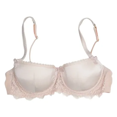 Bra (Beige) from Mimi Holliday Elastane, Polyamide, Silk