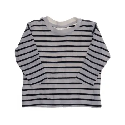 Sweatshirt (Wit, Zwart) van Uniqlo Katoen, Polyester