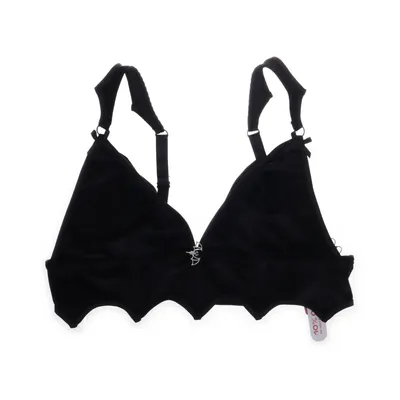 Soutien-gorge (Noir) de Romwe Élasthane, Polyester