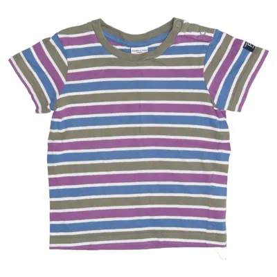 T-shirt (Blue, Green, Purple, Multicolored) from Polarn O. Pyret Organic cotton