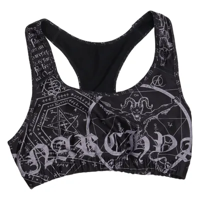 Sport-BH (Schwarz, Weiß) von Anarchy Apparel