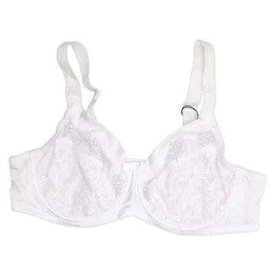 Soutien-gorge (Blanc) de Miss Mary of Sweden Élasthane, Polyamide