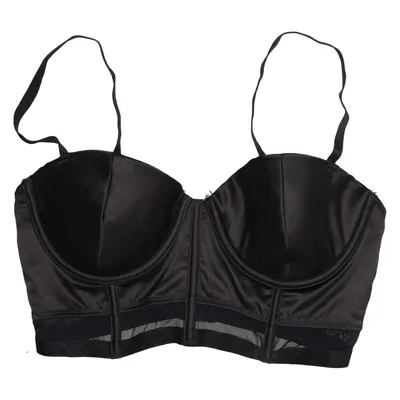 Bustier (Black) from Chloé B x NA-KD Elastane, Polyester