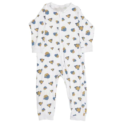 Rompertjes (Wit, Blauw, Geel) van Sesame Street x H&M Katoen
