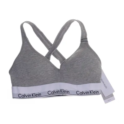 Sport-BH (Grå, Flerfärgad) från Calvin Klein Bomull, Modal