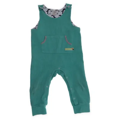 Dungarees (Green) from Loud + Proud Organic cotton