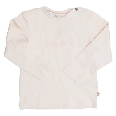 T-shirt à manches longues (Beige) de Sterntaler Coton, Élasthane