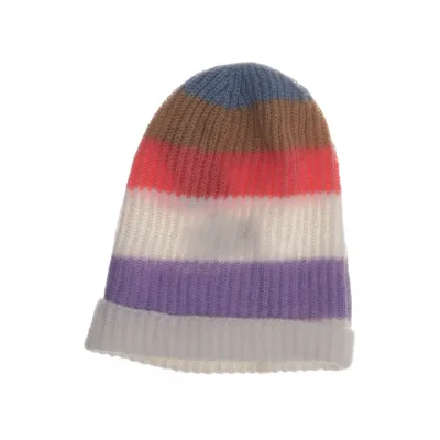 Beanie (White, Purple, Pink, Blue, Beige) from Kauf Dich Glücklich Acrylic, Mohair, Polyamide