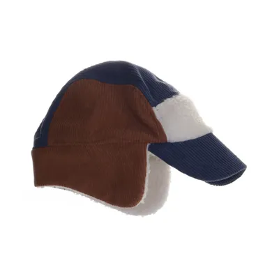 Trapperhat (Blå, Hvid, Brun) fra Rikiki Polyester