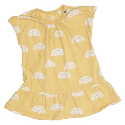 Dress (Yellow) from Sanetta Organic cotton