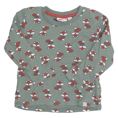 Long sleeve T-shirt (Green, Brown, White) from Liegelind Cotton, Elastane