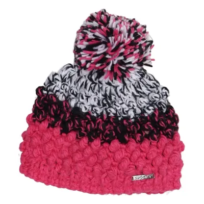 Bonnet à pompon (Rose, Noir, Blanc) de Spyder Acrylique, Polyester