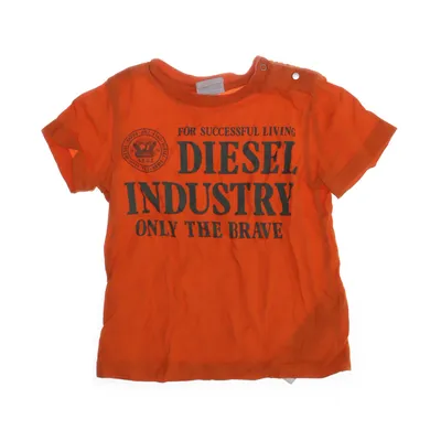 T-shirt (Oranje) van Diesel Katoen