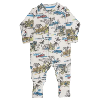 Barboteuse (Beige, Multicolore) de Tumble 'N Dry Coton biologique