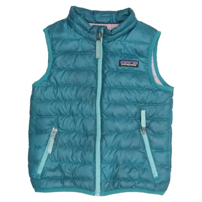 Dunväst (Blå) från Patagonia Dun, Fjädrar, Polyester