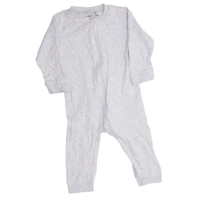 Barboteuse (Gris) de Petite Mini Coton, Polyester
