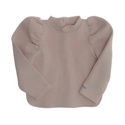 Sweatshirt (Beige) van Donsje Katoen, Elastaan, Polyester