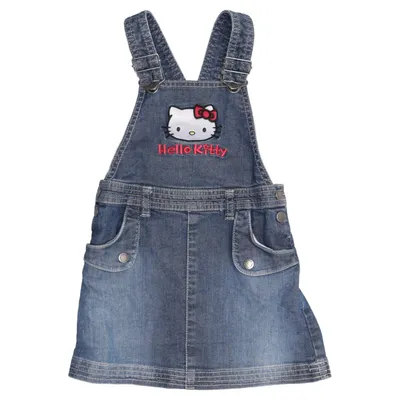 Denimspencer (Hello Kitty) fra H&M x Hello Kitty Bomuld, Elastan
