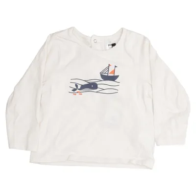 Långärmad t-shirt (Beige) från Orchestra Bomull