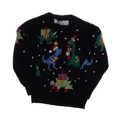 Julesweater (Sort, Flerfarvet) fra H&M Bomuld