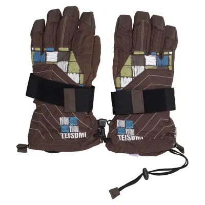 Gants (Marron, Multicolore) de Teisumi Polyamide