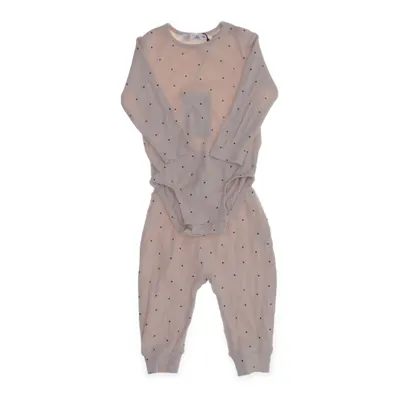 Set (Beige) from Zara Cotton, Elastane