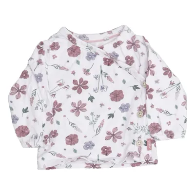T-shirt à manches longues (Blanc, Multicolore) de Prénatal Élasthane, Coton biologique