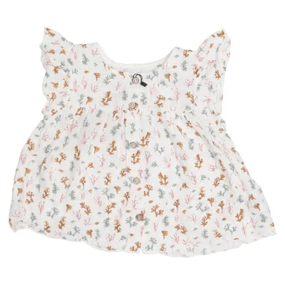 Robe (Blanc, Multicolore) de Play Up Coton