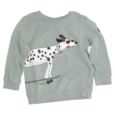 Sweatshirt (Grün) von Polarn O. Pyret Bio-Baumwolle