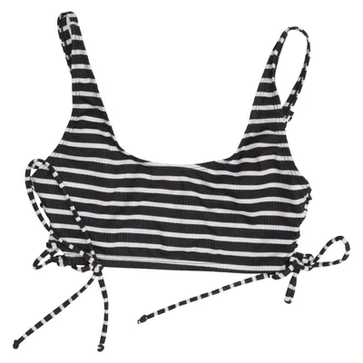 Haut de bikini (Noir, Blanc) de Wolf & Whistle Élasthane, Polyester