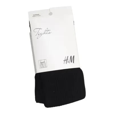Collants polaires (Noir) de H&M Élasthane, Polyamide, Viscose