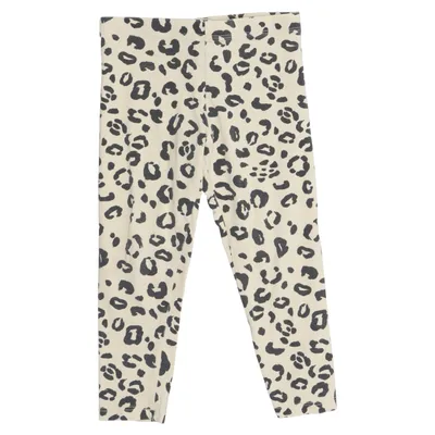Leggings (Beige, Sort) fra Mini Gina Tricot Bomuld, Elastan