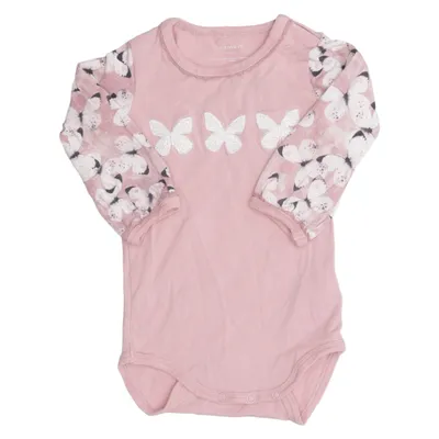 Romper (Roze) van Name It Minimize Elastaan, Organisch katoen