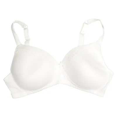 Bralette (White) from Wäschepur Cotton, Elastane, Polyamide