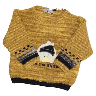 Christmas sweater (Yellow) from ON LINE Acrylic, Polyamide, Wool