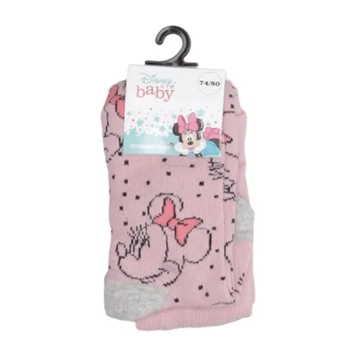 Chaussettes hautes (Rose, Gris, Multicolore) de Disney Baby