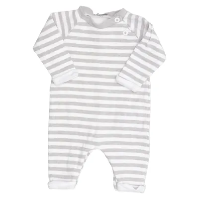 Barboteuse (Gris, Blanc) de Fixoni Coton