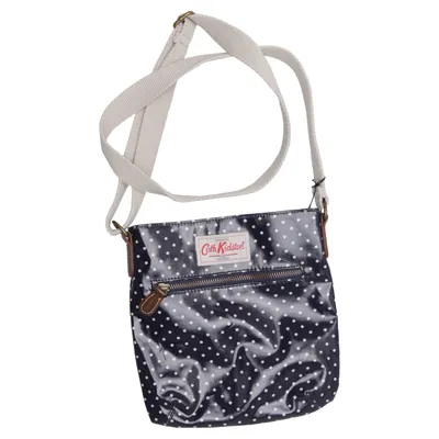 Sac à bandoulière (Bleu, Blanc) de Cath Kidston Coton, Cuir