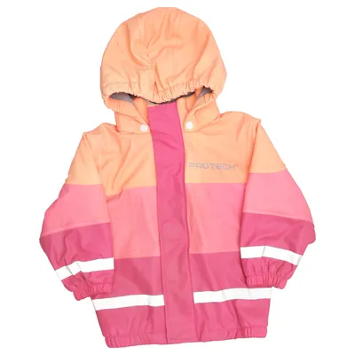 Rain jacket (Orange, Pink, Multicolored) from Protech Clothes Polyester