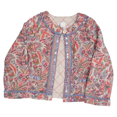 Jakke (Beige, Flerfarvet) fra Monsoon Bomuld