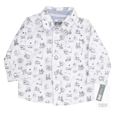 Shirt (Ltd Edition) van Mamas & Papas Katoen, Elastaan