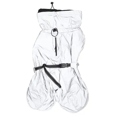 Dog coat (Black, Silver) from Dogman Polyester