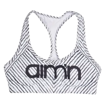 Sports bra (White, Black) from Aim'n
