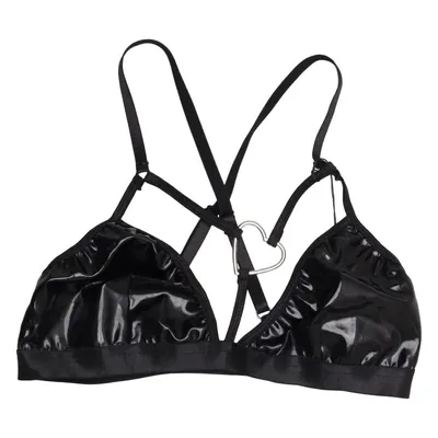 Bralette (Svart) från Romwe Elastan, Polyester