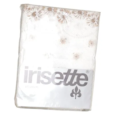 Parure de lit (Blanc, Marron) de Irisette Coton, Polyester